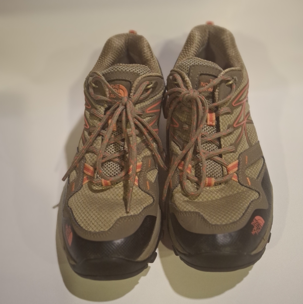 The North Face Men's Athletic Shoes - Brown and Orange